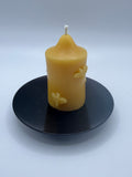 Beeswax Candle - "Plain with Bees"