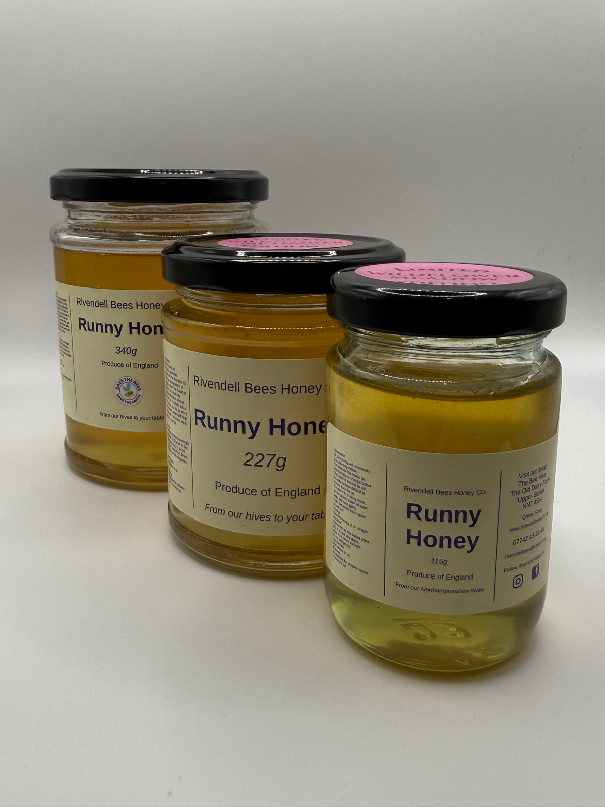 Rivendell Bees Runny Honey - Wildflower Limited Edition 2026
